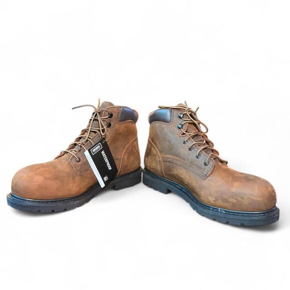 WORX by Red Wing Shoes Men’s STK#5606 Steel Toe Waterproof 6” Work Boot12WW main image 8